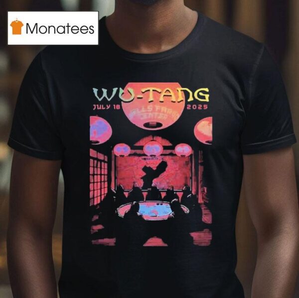 Wu Tang Clan Philadelphia Forever The Final Chamber Venue At Wells Fargo Center On July T Shirt