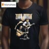 Zach Bryan Bst Hyde Park London Event Guitar Photo T Shirt