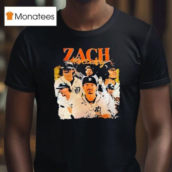 Zach Mckinstry Detroit Tigers Baseball Vintage T Shirt