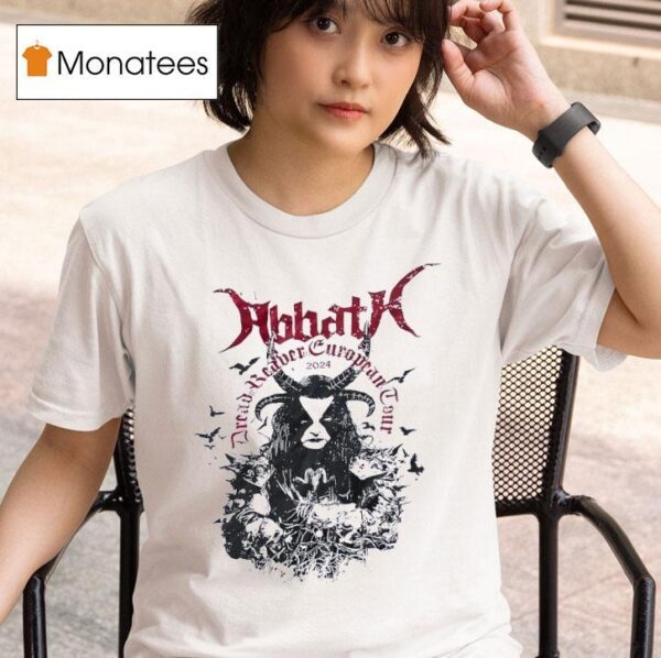 Abbath Dread Reaver European Tour T Shirt