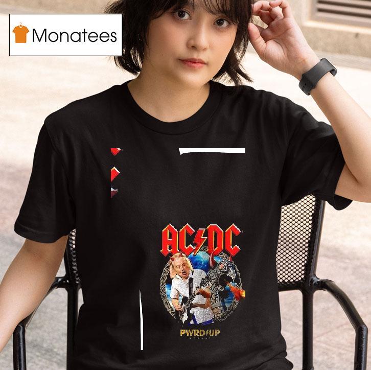 Acdc Oslo Pwr Up Event Tour T Shirt