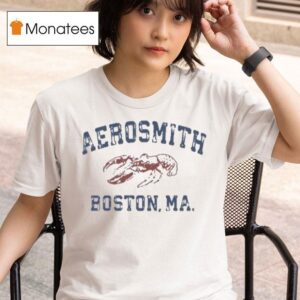 Aerosmith Boston Ma Lobster T Shirt