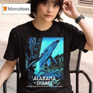 Alabama Shakes San Diego California Gig At Cal Coast Credit Union Open Air Theatre On August T Shirt