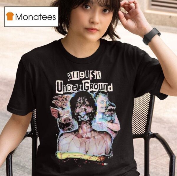 August Underground Glitch Iconic Kidnap Artwork Jonny Bush Unusual Horror T Shirt