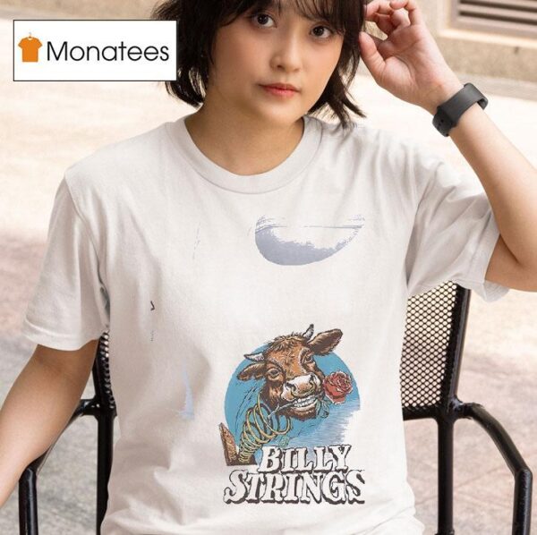 Billy Strings Summer Tour Cow Dates T Shirt