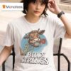 Billy Strings Summer Tour Cow Rose T Shirt