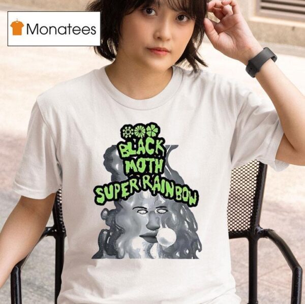 Black Moth Super Rainbow T Shirt