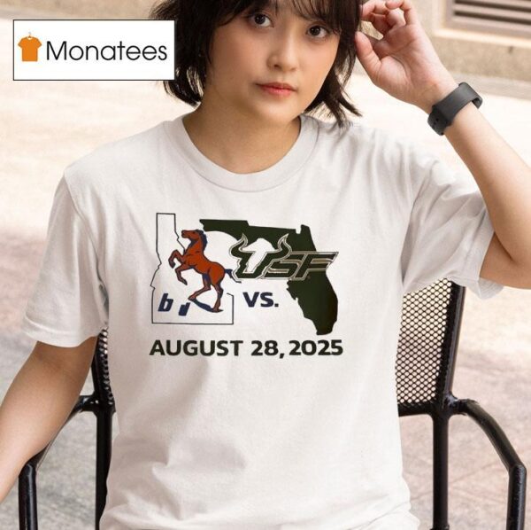 Boise State Broncos Vs South Florida Bulls August T Shirt