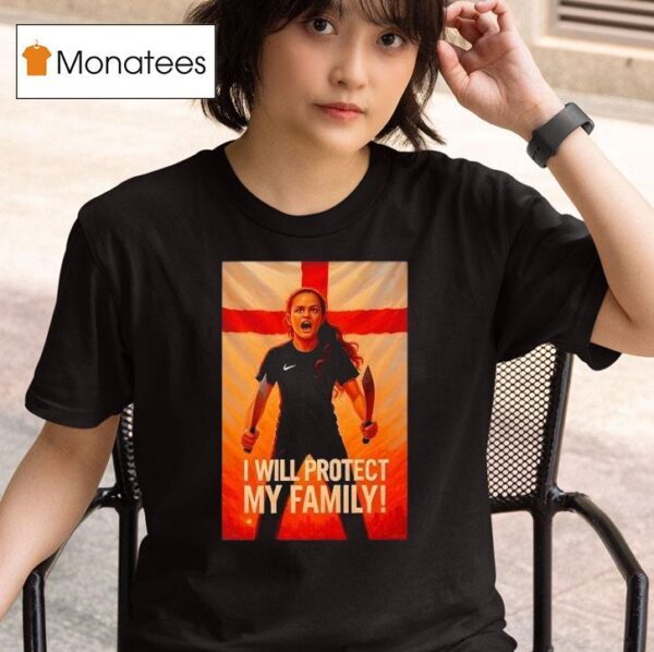 Brave Girl I Will Protect My Family T Shirt