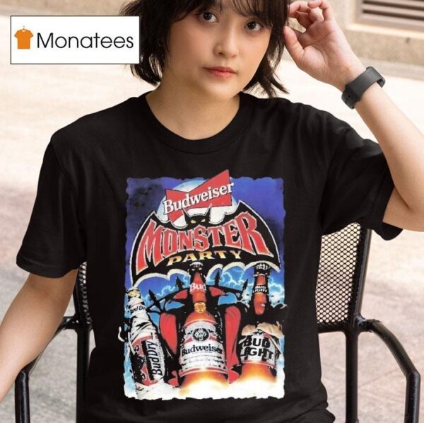 Budweiser Monster Party T Shirt