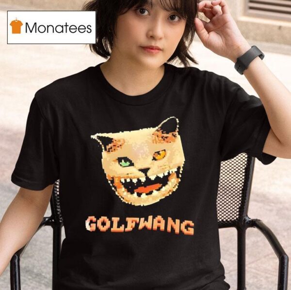 Cat Golfwang Pixel T Shirt