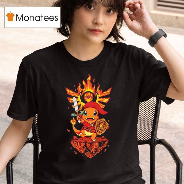 Charmander In The Style Of Link T Shirt