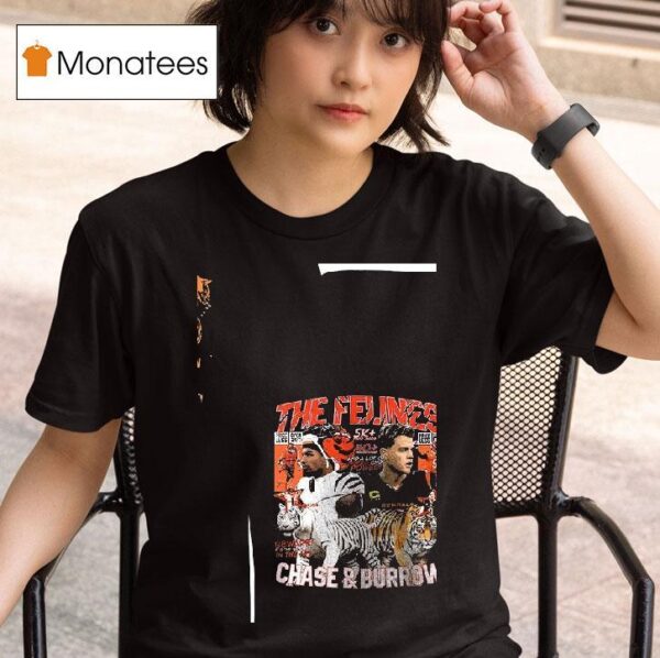 Cincinnati Bengals Ja Marr Chase And Joe Burrow The Felines Beware It S The Best Duo In The Nfl Graphic T Shirt