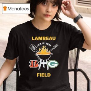 Cincinnati Bengals Vs Green Bay Packers Lambeau Field T Shirt