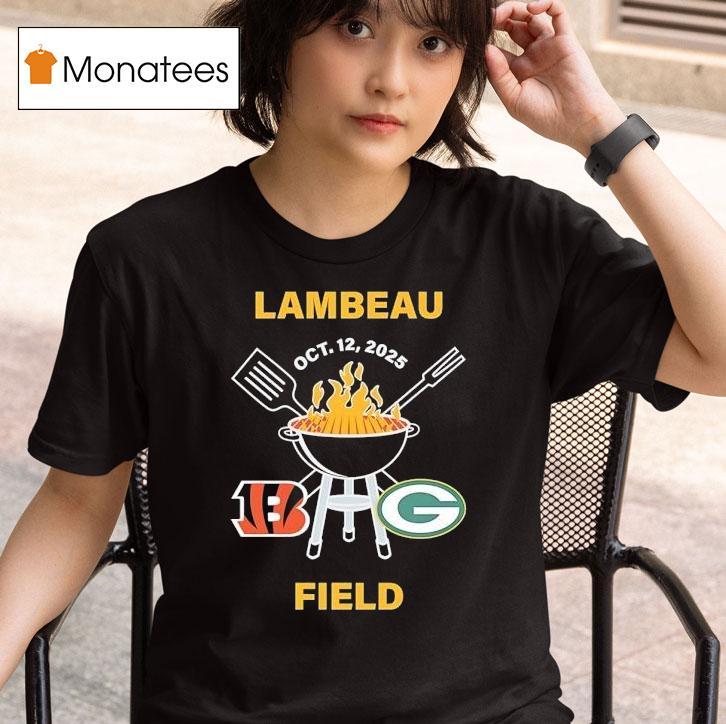 Cincinnati Bengals Vs Green Bay Packers Lambeau Field T Shirt