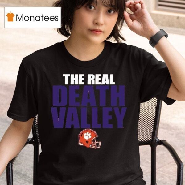 Clemson Tigers The Real Death Valley Helme T Shirt