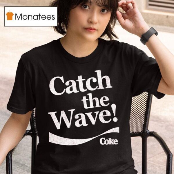 Coca Cola Catch The Wave Coke T Shirt