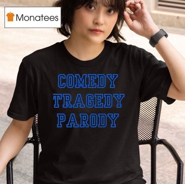 Comedy Tragedy Parody T Shirt