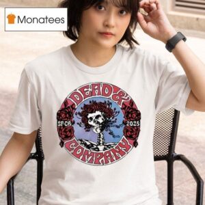 Dead And Company Th Anniversary Grateful Dead Music San Francisco Sf Ca Skeleton T Shirt