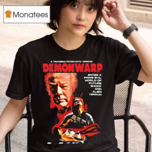 Demonwarp A Transmutation Into Terror Enter A Prime Evil World Of Future Shock And Alien Terror T Shirt