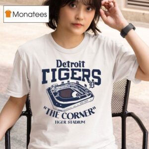 Detroit Tigers The Corner Tiger Stadium T Shirt