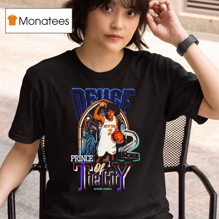 Deuge Miles Mcbride Prince Of The City New York Knicks Baseball T Shirt
