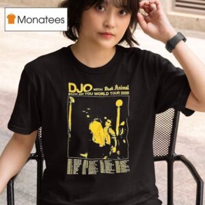 Djo With Post Animal Back On You World Tour T Shirt