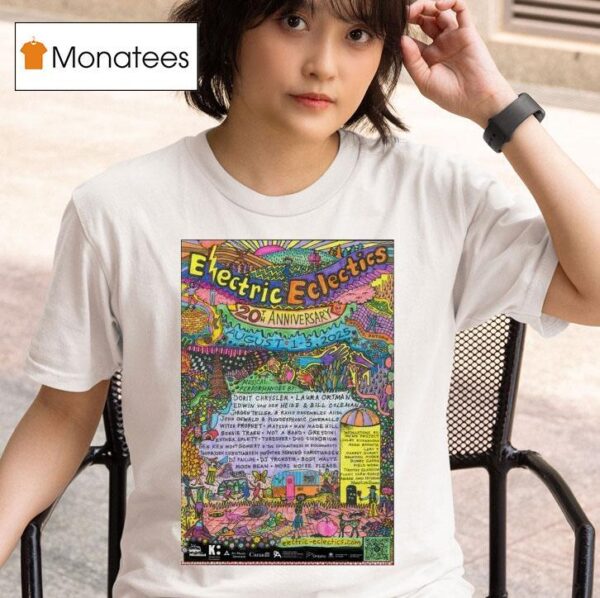 Electric Eclectics Festival Th Anniversary Meaford On T Shirt