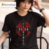 Florence Black Cross T Shirt