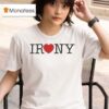 Fugazi Irony T Shirt
