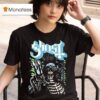 Ghost Skeletour World Tour August At Las Vegas Mgm Grand Garden Arena Cyborg T Shirt