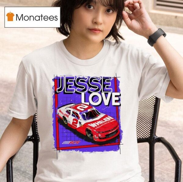 Jesse Love Whelen Chevrolet Nascar Xfinity Series Car T Shirt
