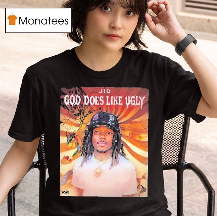 Jid God Does Like Ugly Album Cover Hip Hop Rap T Shirt