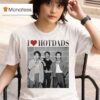 Jonas Brothers I Love Hot Dads T Shirt