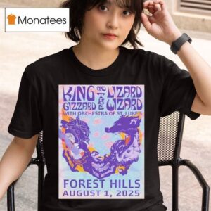 King Gizzard And The Lizard Wizard With Orchestra Of St Luke S Forest Hills Night On August T Shirt
