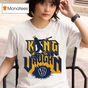 King Vaughn Milwaukee Brewers Baseball T Shirt