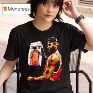 Kiyan Anthony Son Of Carmelo Anthony New York Knicks Basketball T Shirt
