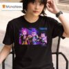 Kpop Demon Hunters Mira Rumi And Zoey Eating Ramen Angrily T Shirt