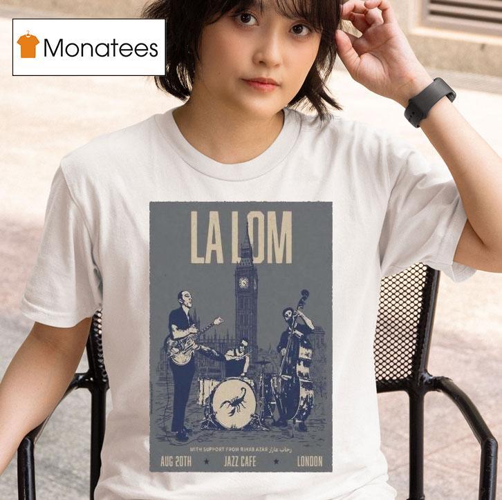 La Lom August Jazz Cafe London T Shirt