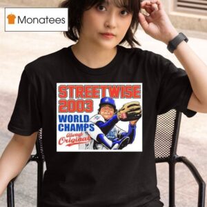 Los Angeles Dodgers Streetwise No Hitter World Champs T Shirt