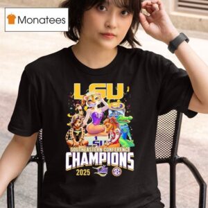 Lsu Tigers Southeastern Conference Champions T Shirt