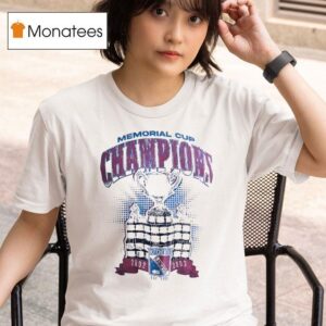 Memorial Cup Champions Kitchener Rangers T Shirt