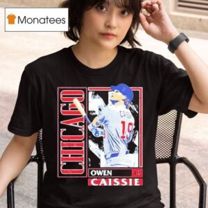 Owen Caissie Chicago Cubs Card T Shirt