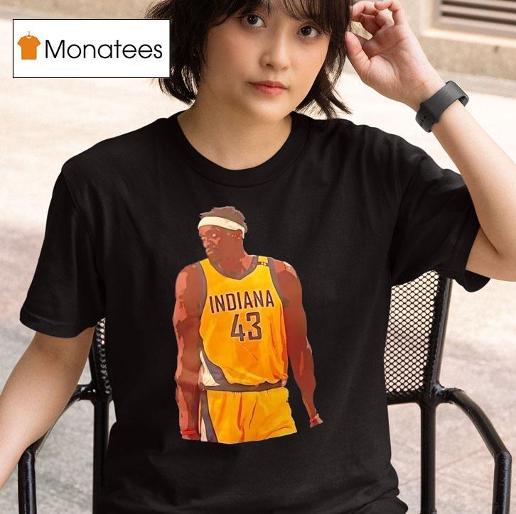 Pascal Siakam Indiana Pacers Nba Basketball Cartoon T Shirt