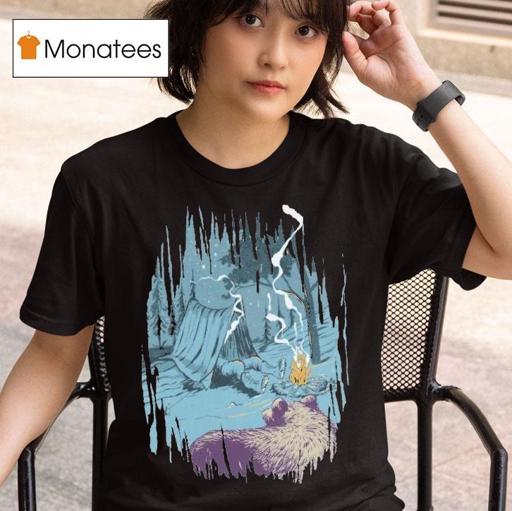 Passed Out In A Tent Campfire Stories T Shirt