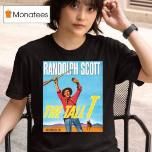 Randolph Scott The Tall T Technicolor T Shirt