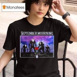 Reaper Rose September Mourning Graphic T Shirt