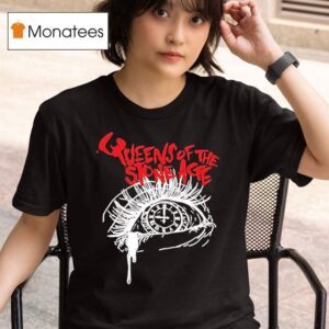 Roman Clock In Eye Queen Of The Stone Age T Shirt