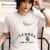 San Diego Padres X Seager Win The West Silhouette T Shirt