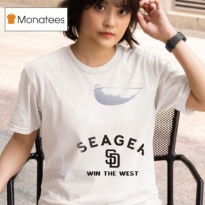 San Diego Padres X Seager Win The West Silhouette T Shirt